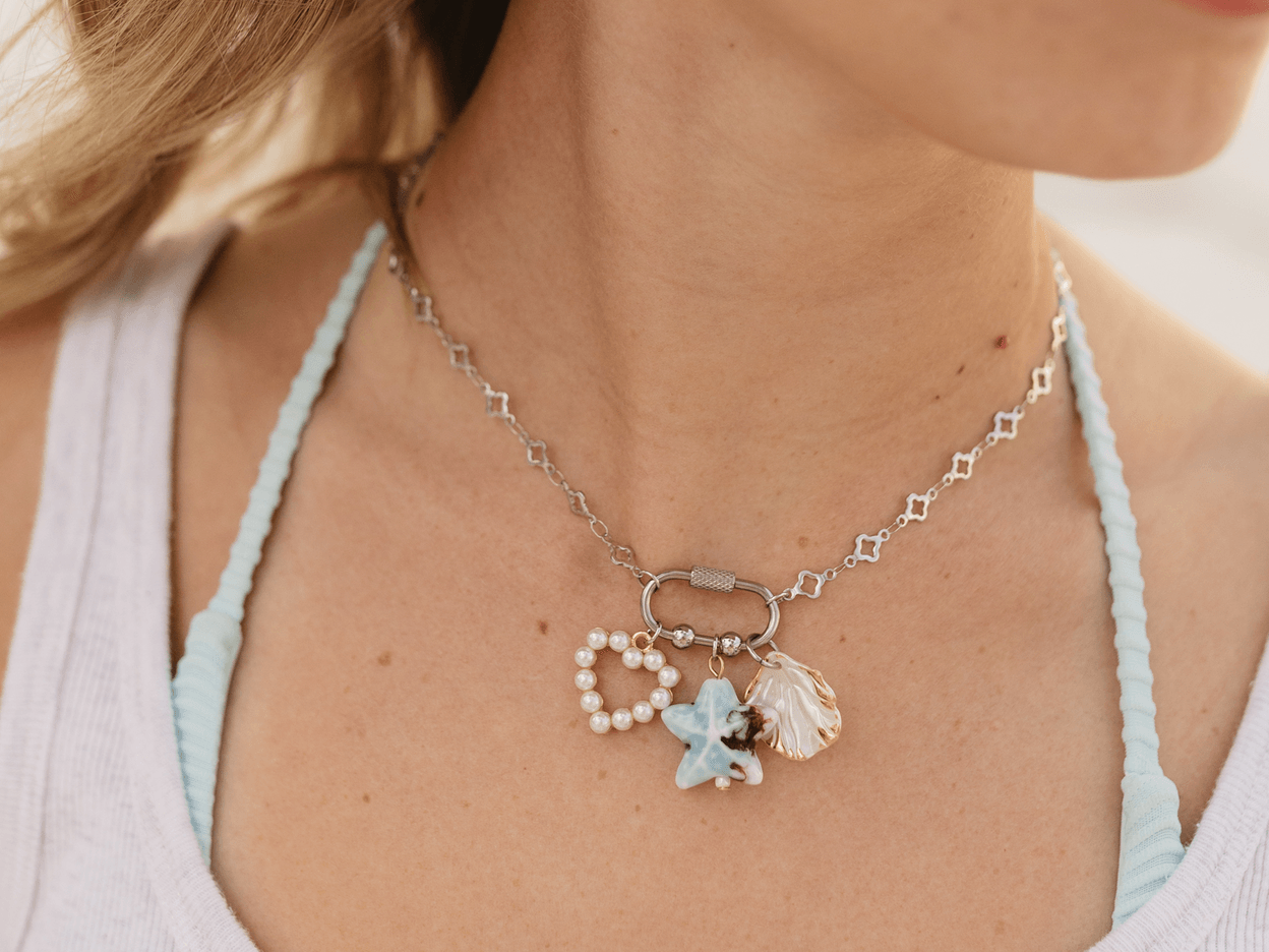 Modern Carabiner Necklace